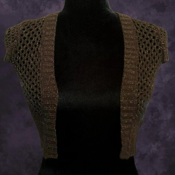 Vintage Garage Brown Cardigan - Picture 1 of 4